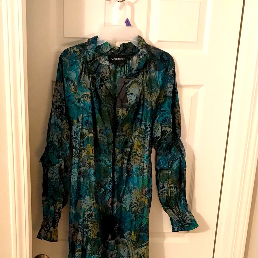 Cynthia Rowley Sanibel Printed Cotton Dress